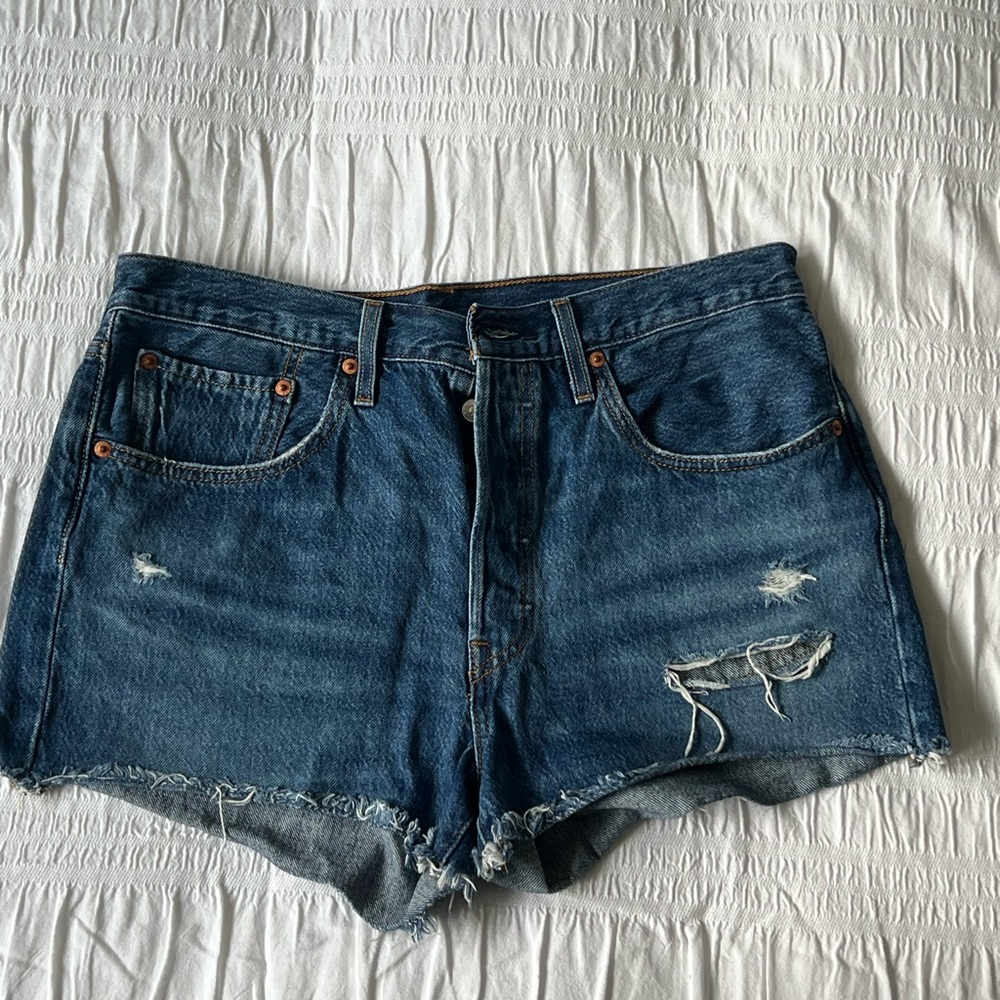 Levi’s 501 Denim Blue Women's Shorts